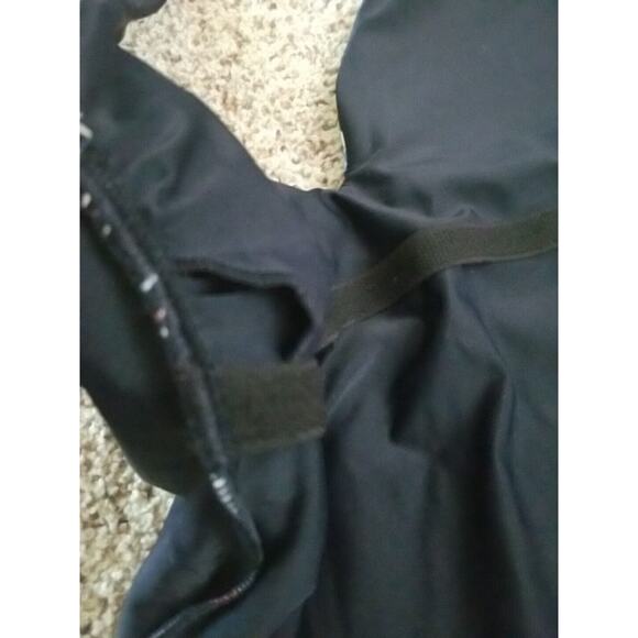 Loft Beach sz 2 Tie Neck Halter Lightly Padded Blue Red Floral 1 Piece‎ Swimsuit - Picture 9 of 12